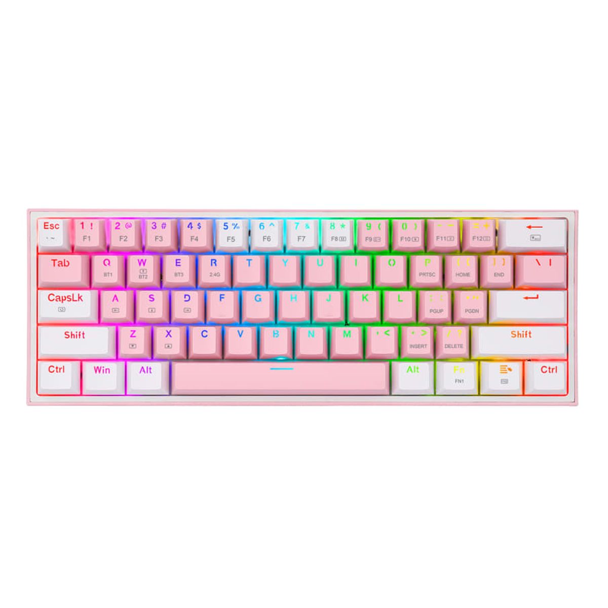 REDRAGON - Teclado Redragon FIZZ PRO K616- Inalambrico RGB