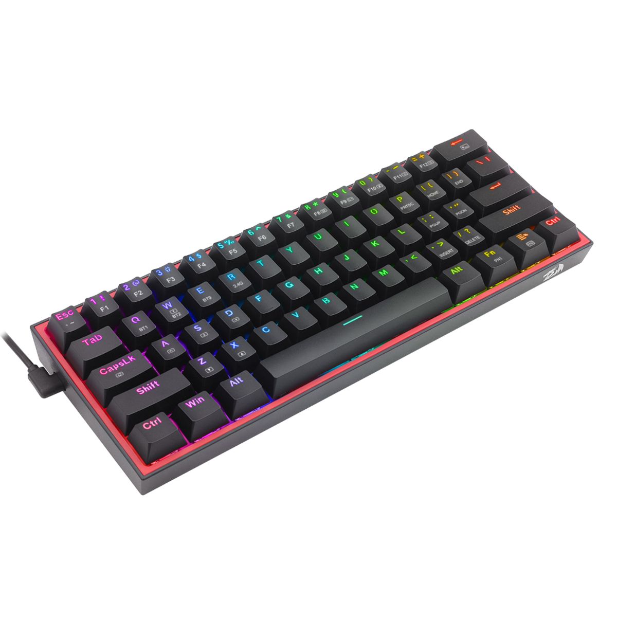REDRAGON - Teclado Redragon FIZZ PRO K616- Inalambrico RGB
