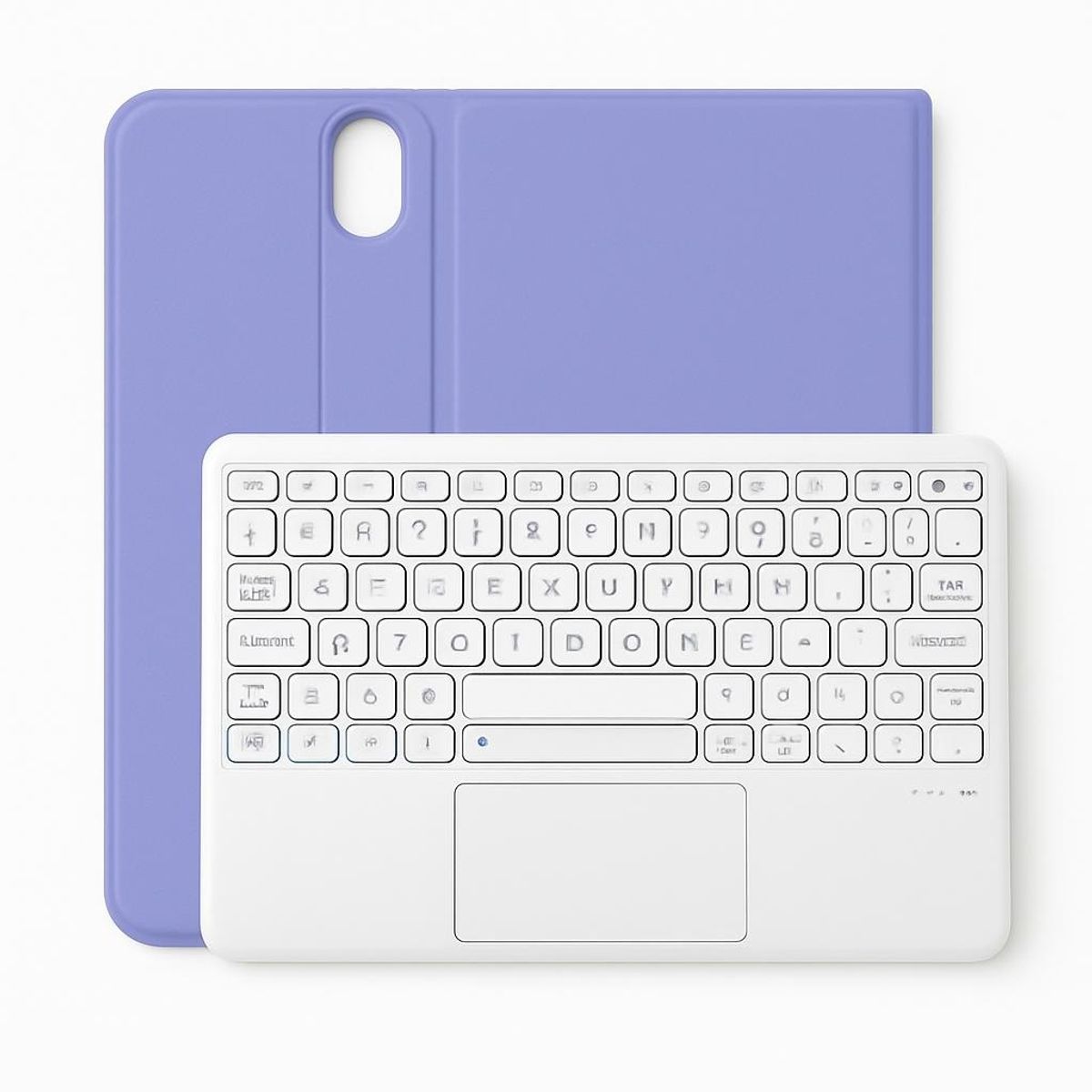 GENERICO - Funda con teclado touchpad para iPad  de 11ª A16 2025