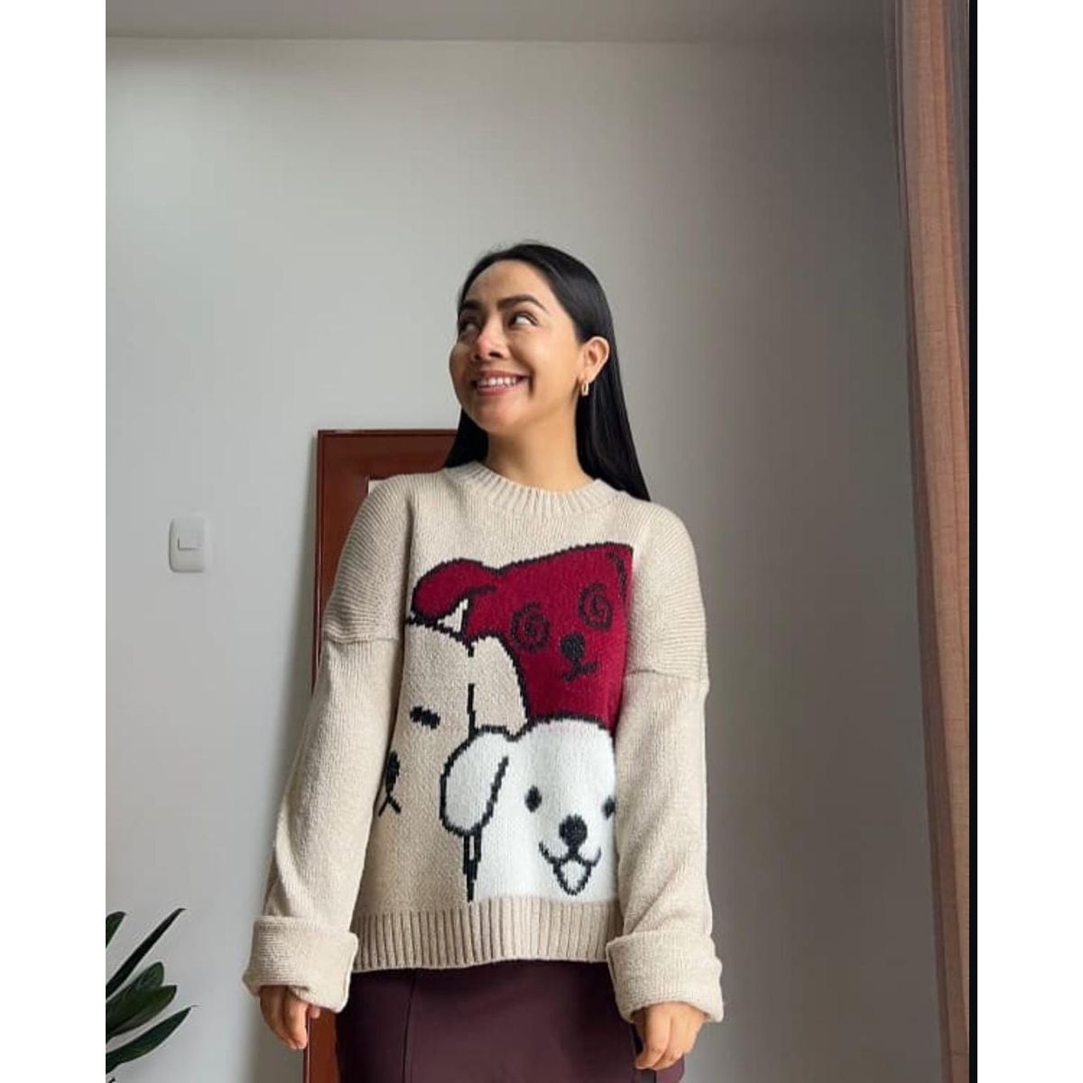 GENERICO - CHOMPA CARDIGAN PERROS ANIMADO