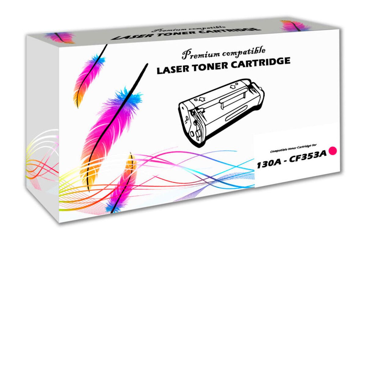 GENERICO - Toner Hp 130A Magenta CF353A  Compatible