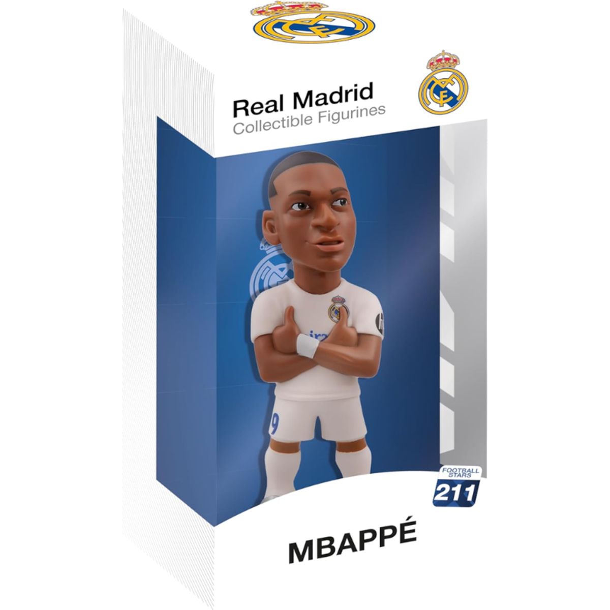 GENERICO - MINIX FIGURA DEPORTIVA COLECCIONABLE DE 12cm MBAPPÉ-MADRID
