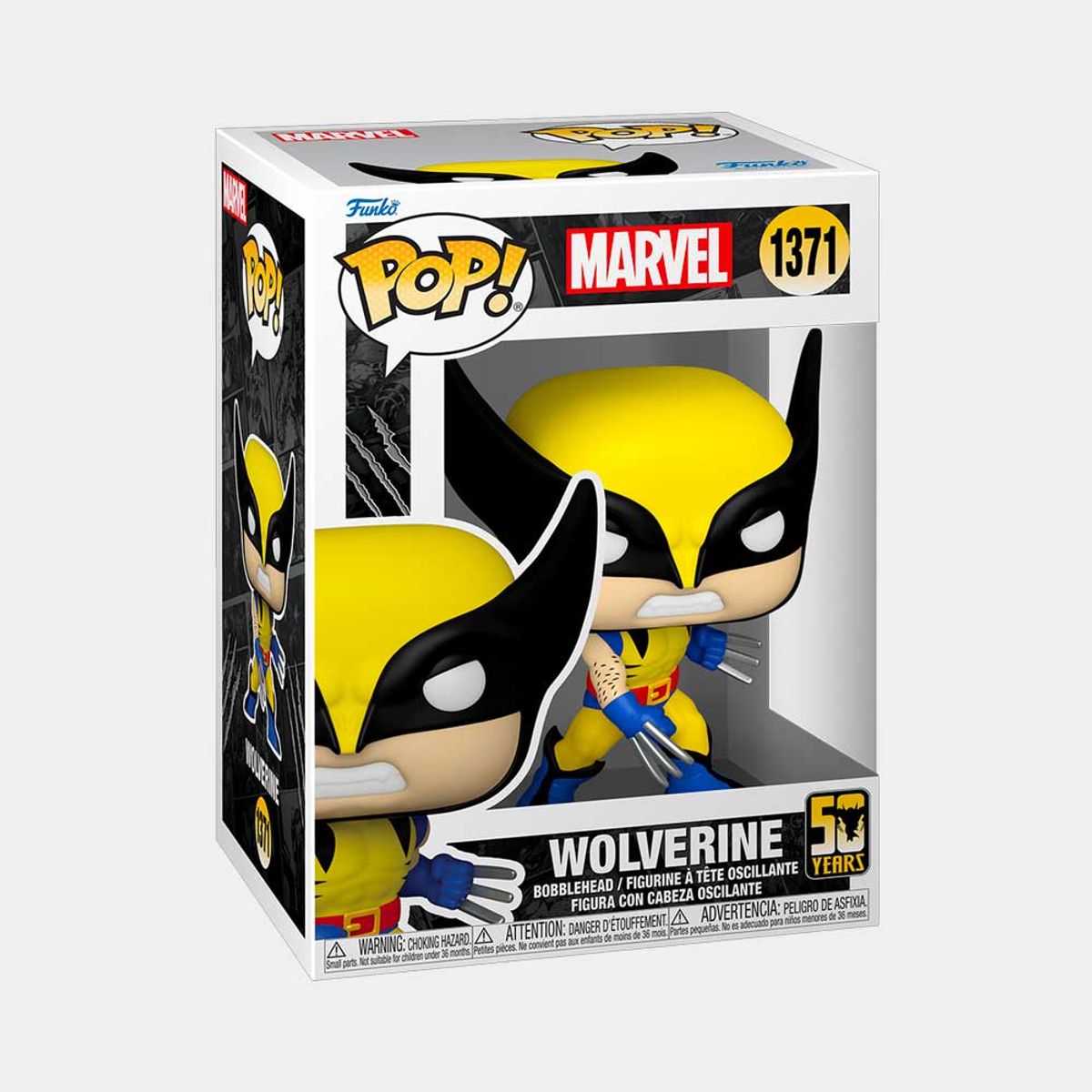 FUNKO - FUNKO POP WOLVERINE 50 YEARS WOLVERINE ULTIMATE BOBBLE HEAD