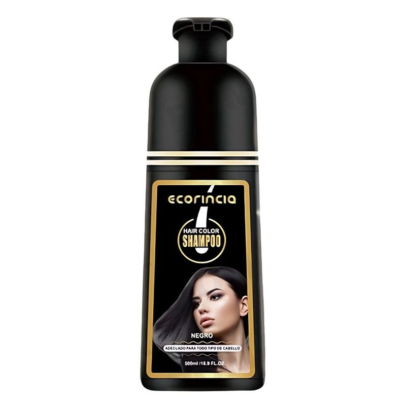 GENERICO - SHAMPOO TINTE DAMA 500ML ECORINCIA  NEGRO