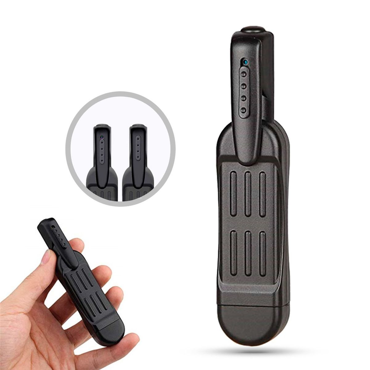 S&T - Mini Camara Oculta Espia T189 FHD 1080P Negro