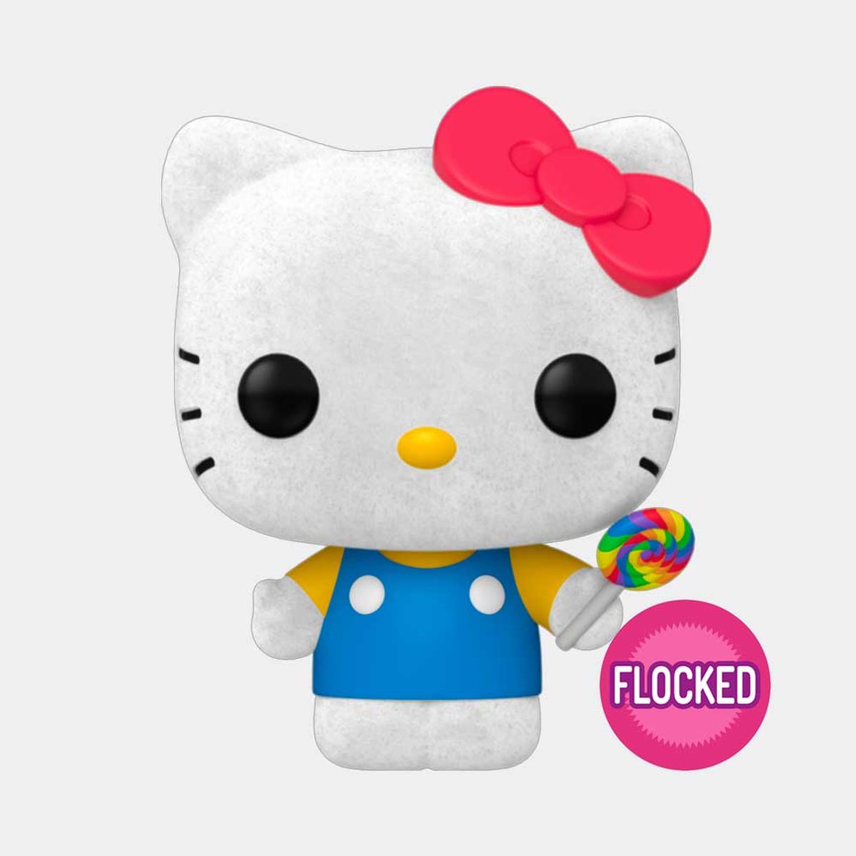 FUNKO - FUNKO POP HELLO KITTY - HELLO KITTY WITH LOLLIPOP FLOCKED