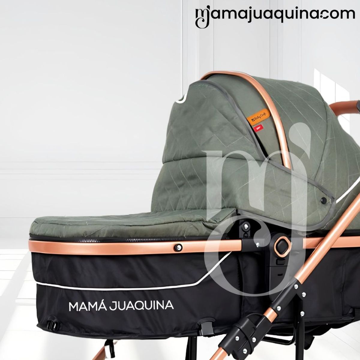 BABY - Coche Moisés de Lujo «MADYN» Edición Limitada Green