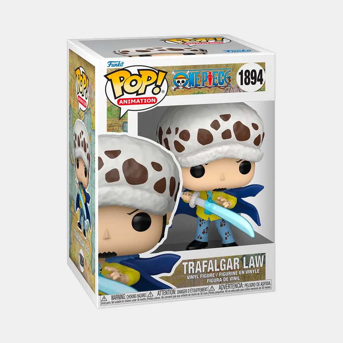 FUNKO - FUNKO POP ANIMATION ONE PIECE TRAFALGAR LAW BLUE ANESTHESIA