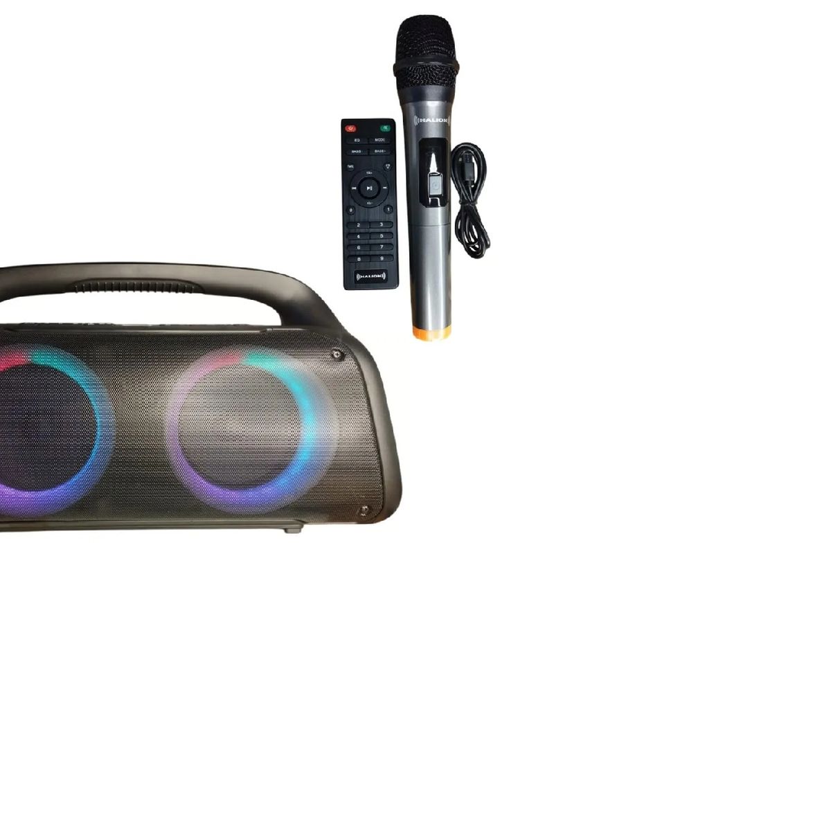 HALION - Parlante Portátil Avalon HA-W57 Halion con Micrófono