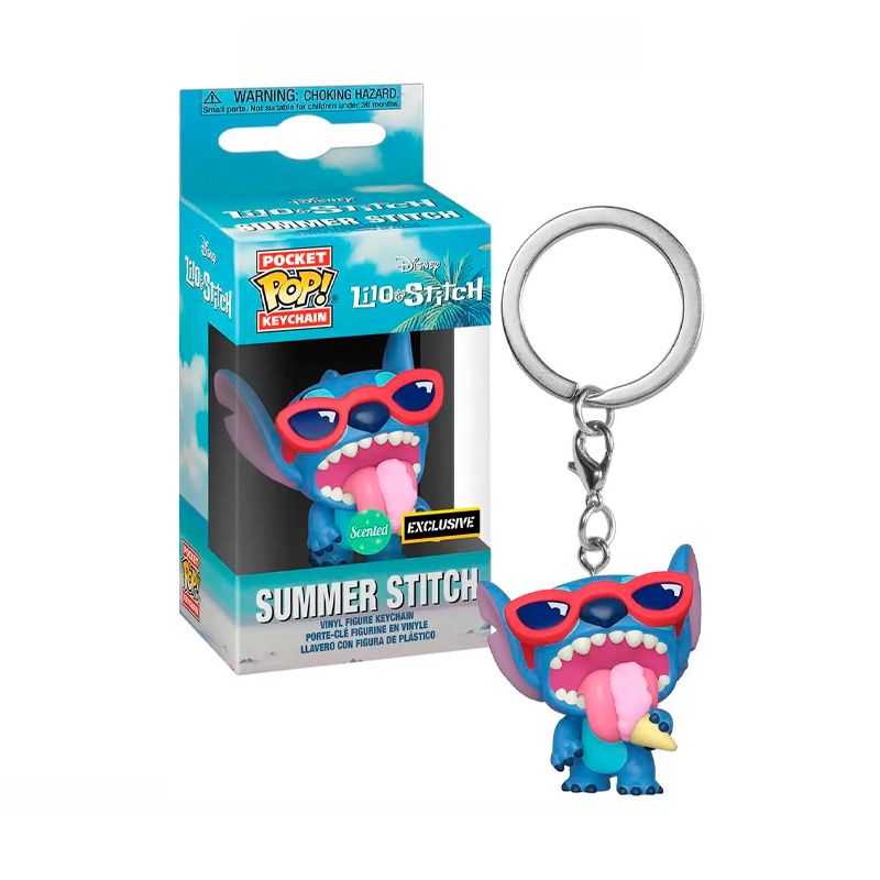FUNKO - SUMMER STITCH POCKET LLAVERO FUNKO POCKET POP SCENTED