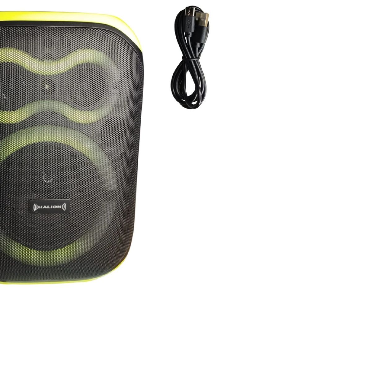 HALION - Parlante Portátil Halion CALIPSO HA-W51 USB BT RGB TWS