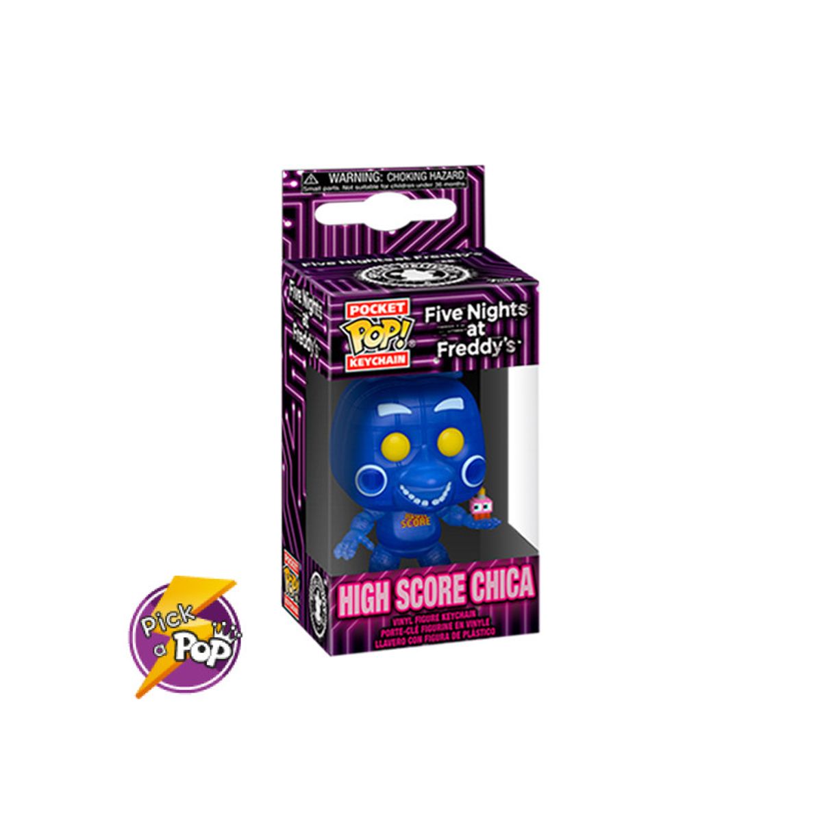 FUNKO - FNAF HIGH SCORE CHICA FIVE NIGHT AT FREDDYS LLAVERO FUNKO