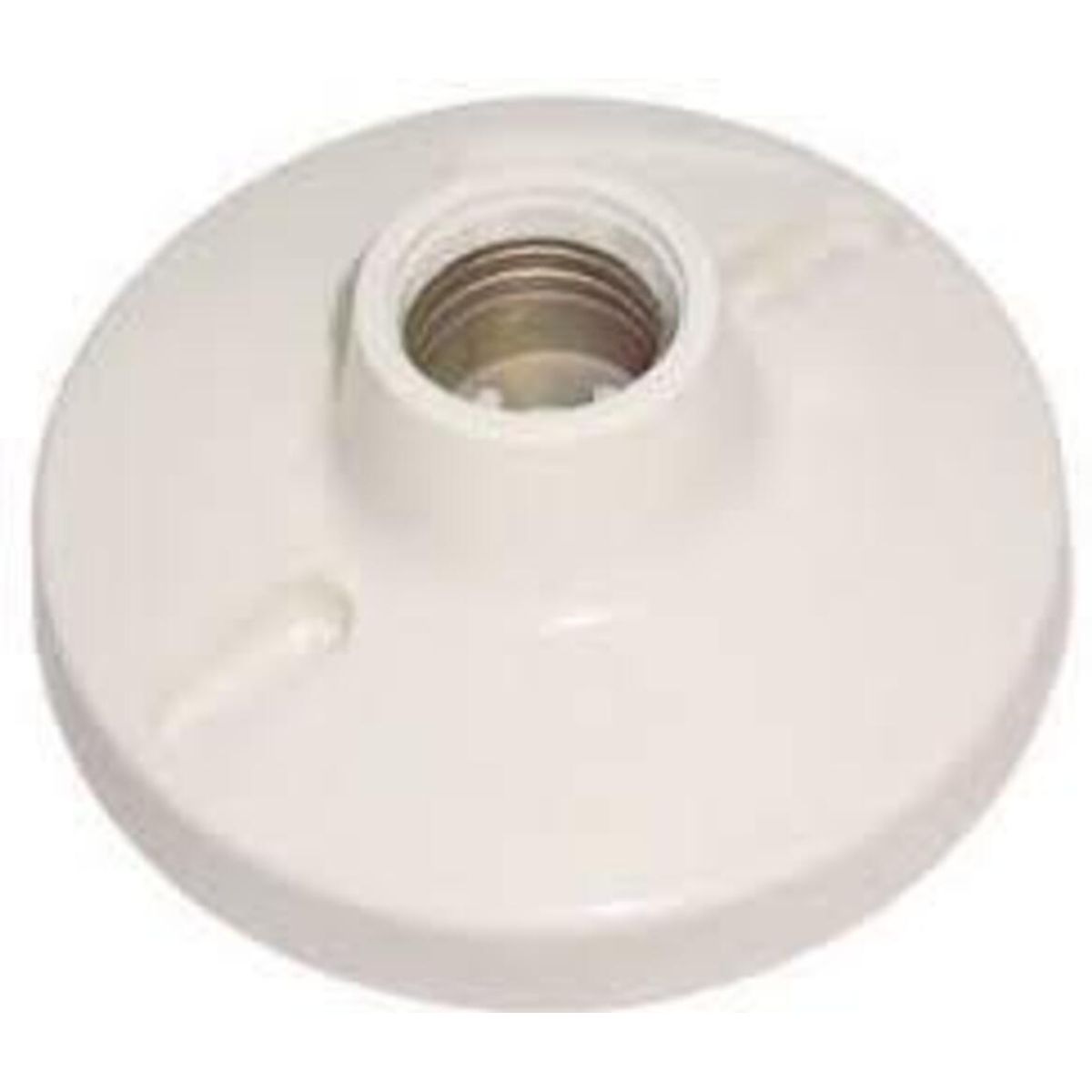 GENERICO - PACK 3 WALL SOCKET E27 PLANO SOBREPONER 127V-250V MARFIL