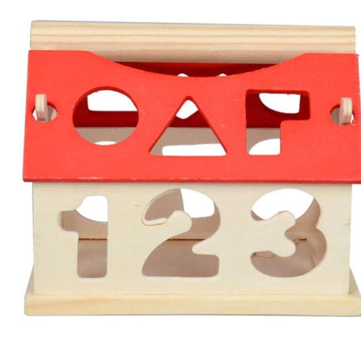 GENERICO - Casa Encajable Armable con Números para niños