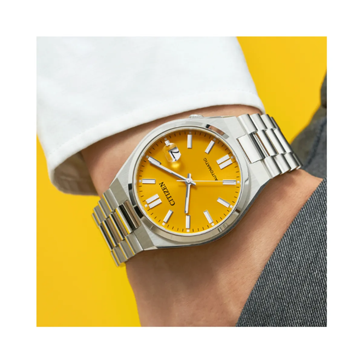 CITIZEN - Citizen Tsuyosa Yellow 40mm