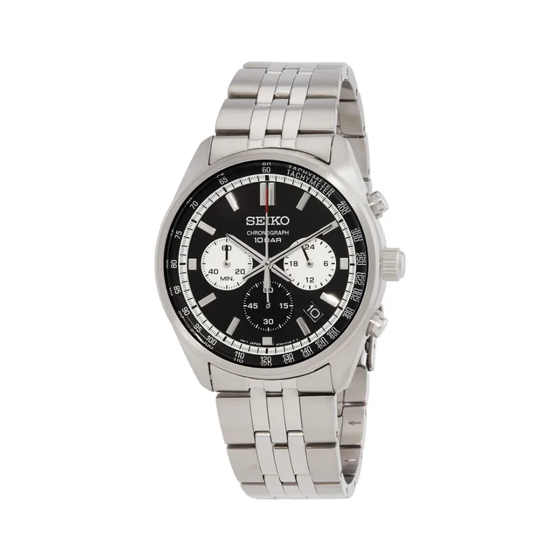 SEIKO - Seiko Chronograph Sport Black 41mm