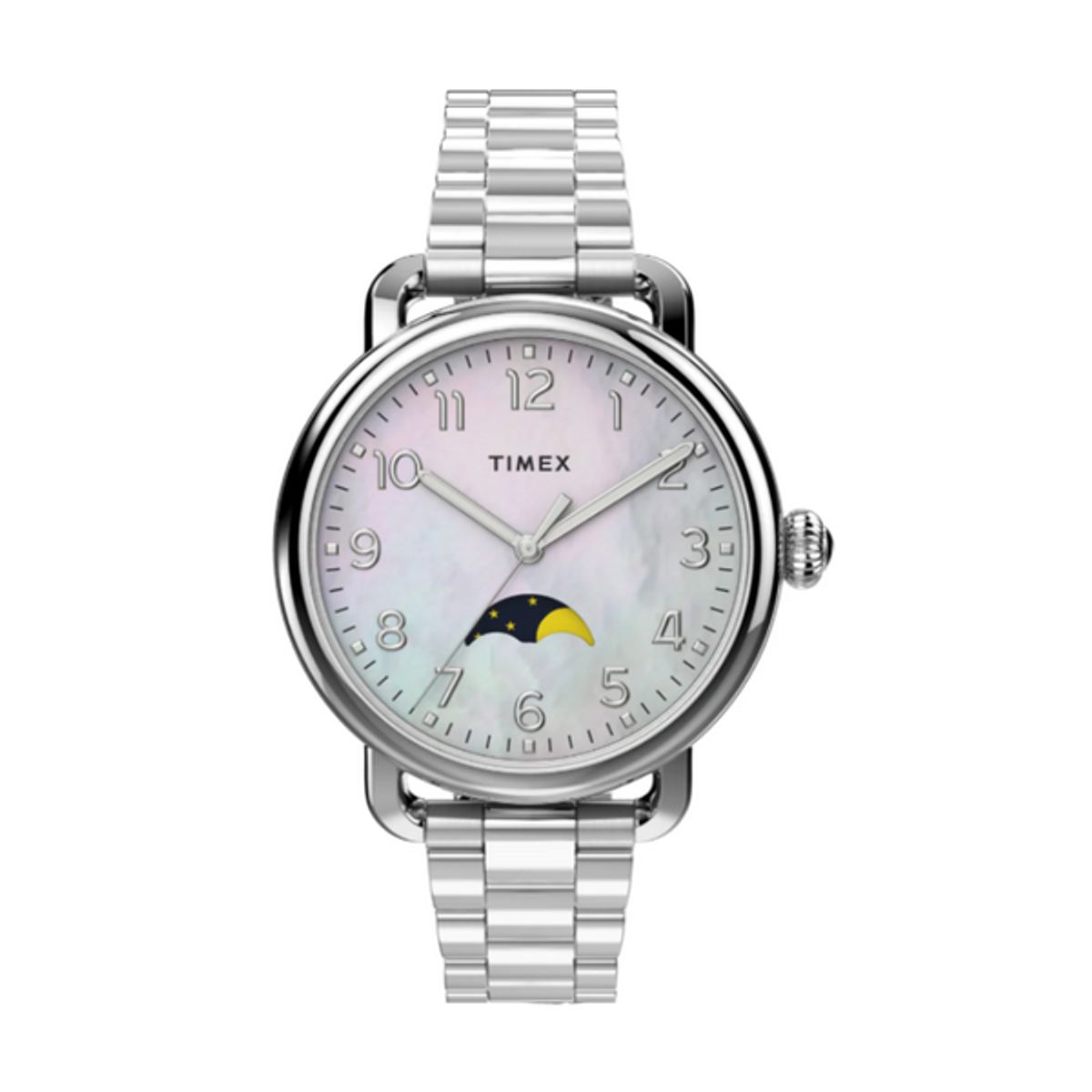 TIMEX - Timex Moonphase Mother of Pearl Ladies Watch