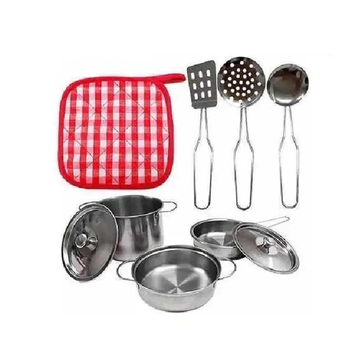 GENERICO - Set de Juguete de Cocina Ollas para Niños 11 Piezas