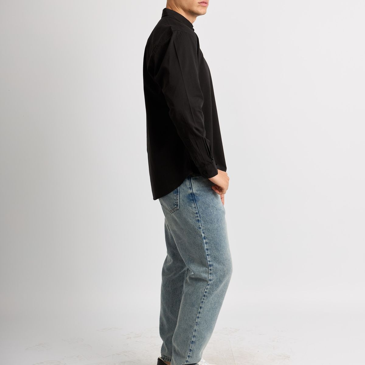 ISAGUE - Camisa Modern Fit Angel Manga Larga Hombre