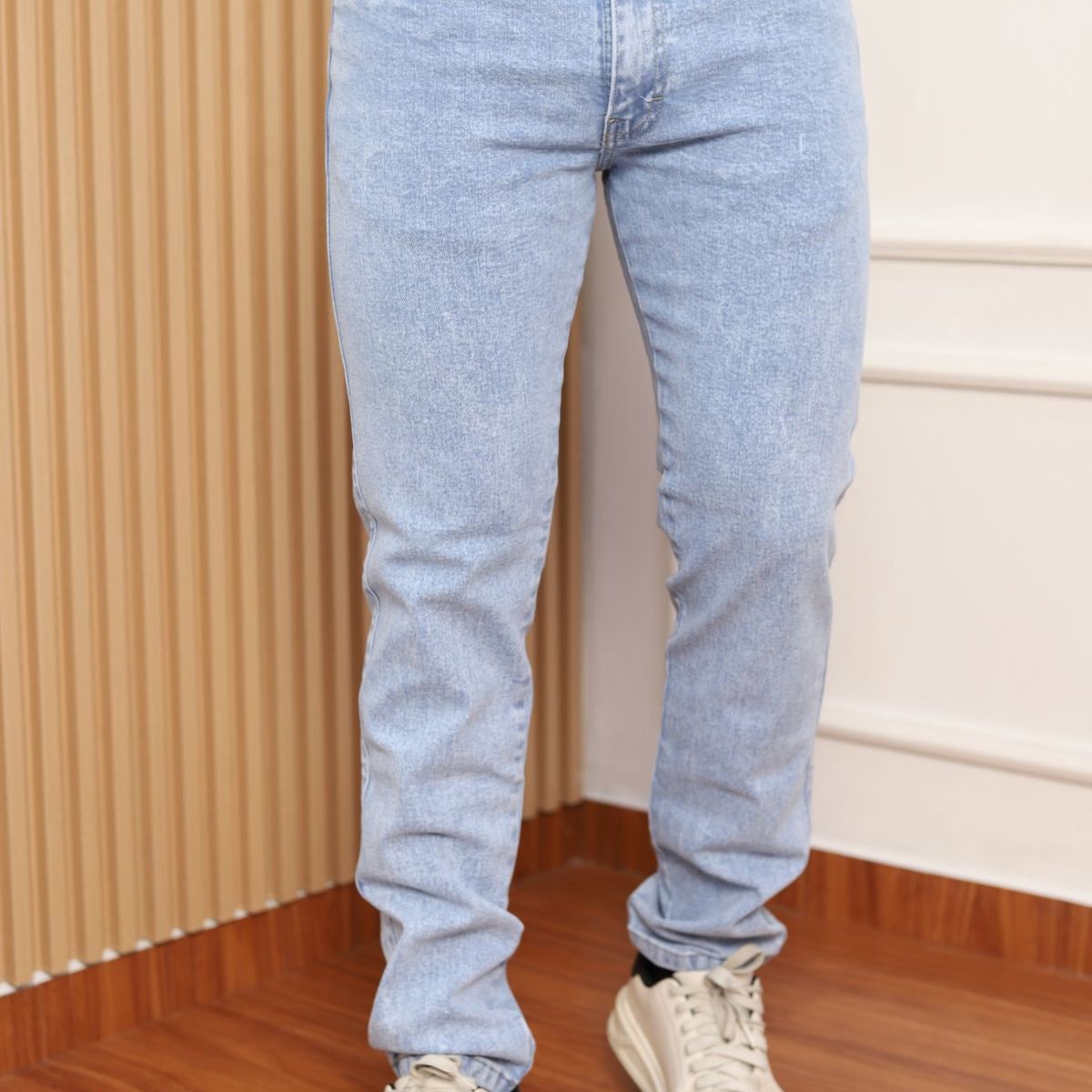 QH - PANTALON JEAN SEMIPITILLO PARA HOMBRE