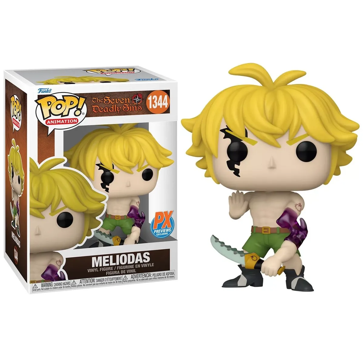 FUNKO - FUNKO POP MELIODAS 1344 PX - 7 PECADOS CAPITALES