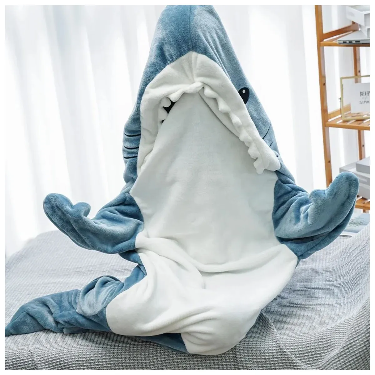 ROHS - Pijama Animado Shark para Dormir o Estar en Casa UNISEX