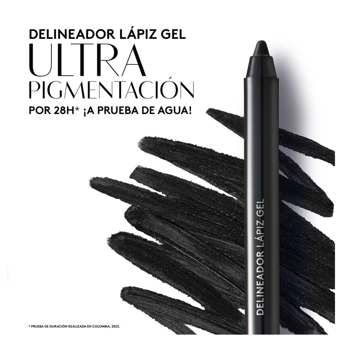 ESIKA - Delineador Lápiz Gel para Ojos Negro Extremo ESIKA