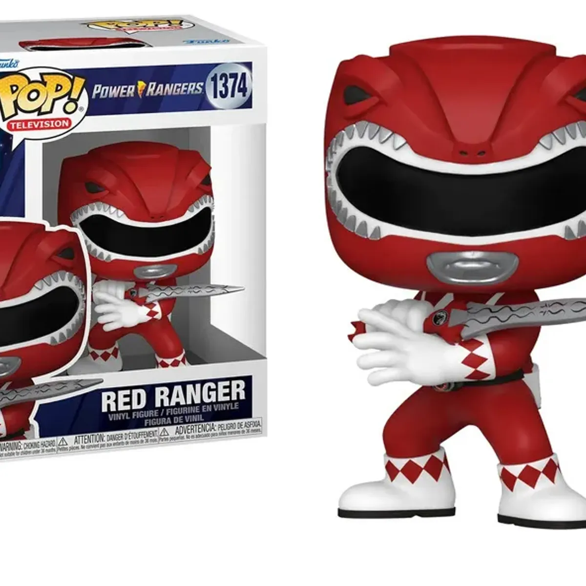 FUNKO - FUNKO POP RED RANGER 1374 POWER RANGER ROJO