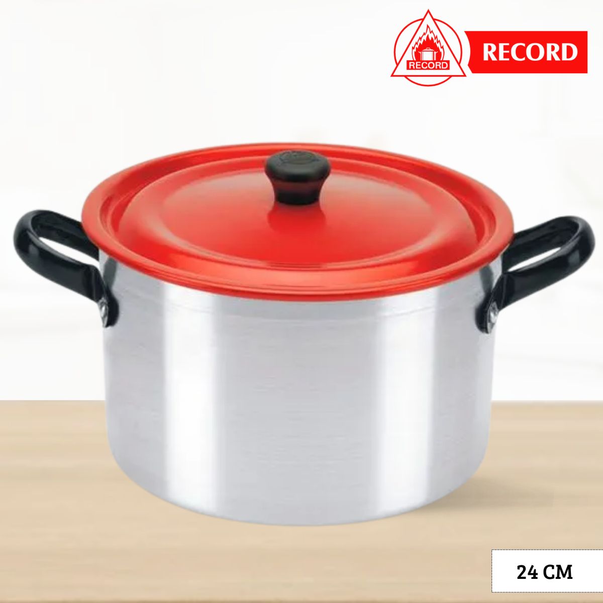 RECORD - Perol de Aluminio Record N° 24