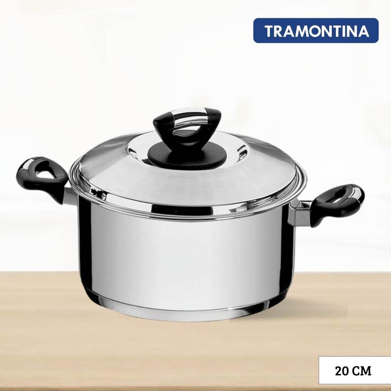 TRAMONTINA - Olla Profesional New Solar Tramontina 20 Cm