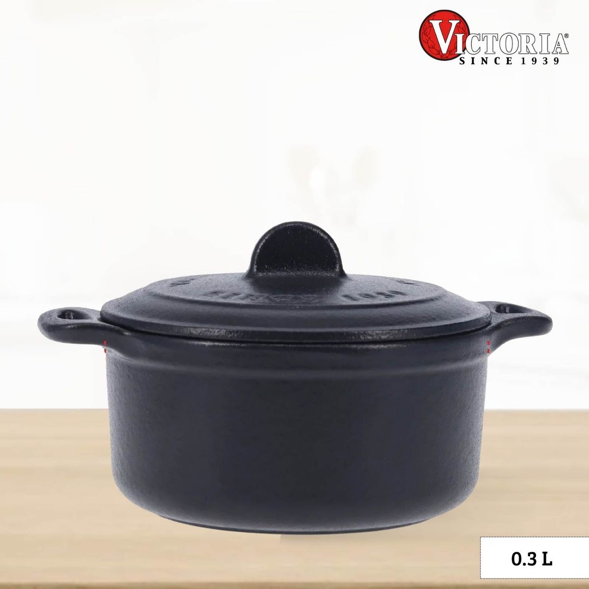 VICTORIA - Mini Olla de hierro Fundido Cocotte Victoria