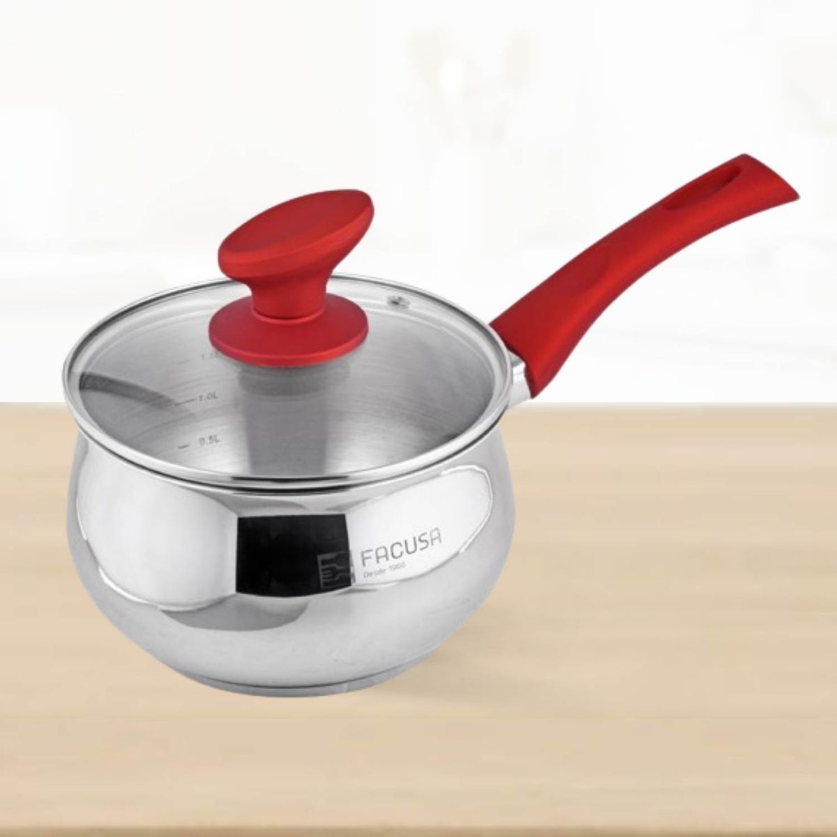 FACUSA - Juego de Olla Flamenco 10 Piezas Facusa