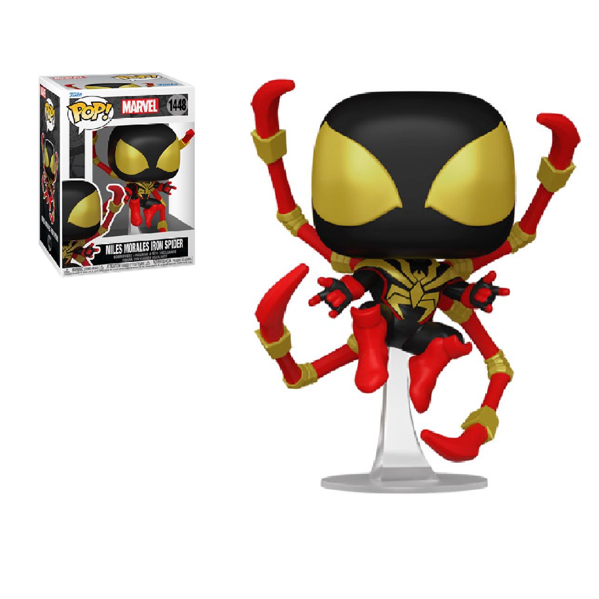 FUNKO - FUNKO POP IRON SPIDER MILES MORALES 1448 MARVEL SPIDERMAN