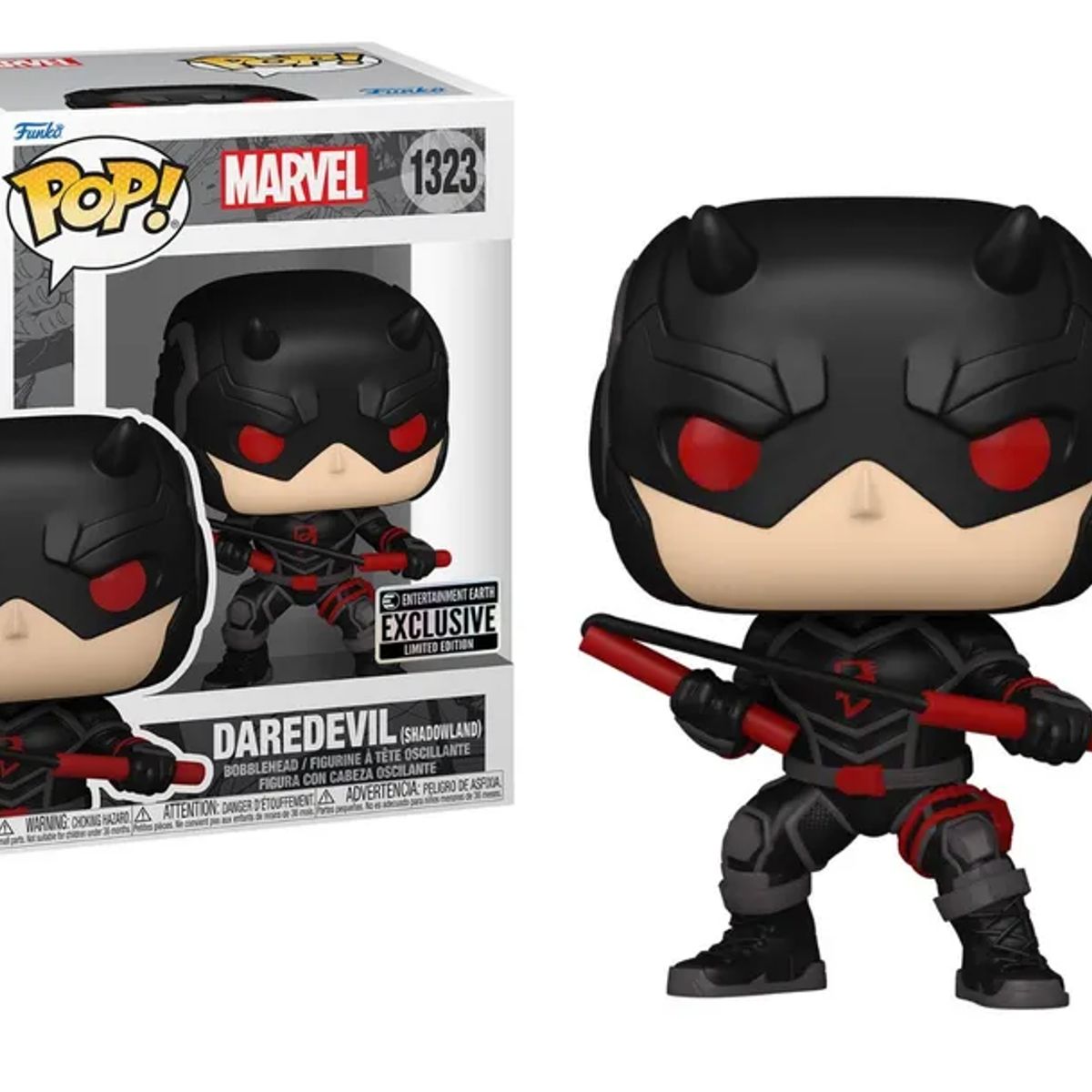 FUNKO - FUNKO POP DAREDEVIL SHADOWLAND 1323 MARVEL EXCLUSIVO EE