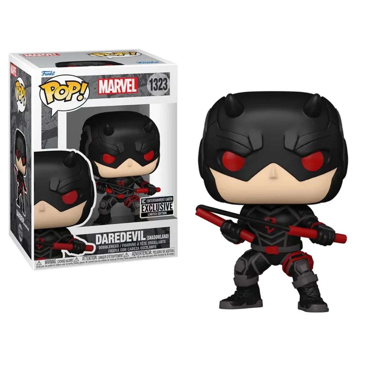 FUNKO - FUNKO POP DAREDEVIL SHADOWLAND 1323 MARVEL EXCLUSIVO EE
