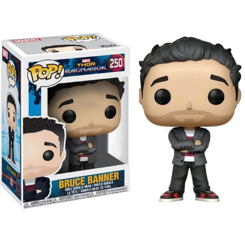 FUNKO - FUNKO POP BRUCE BANNER HULK 250 THOR RAGNAROK