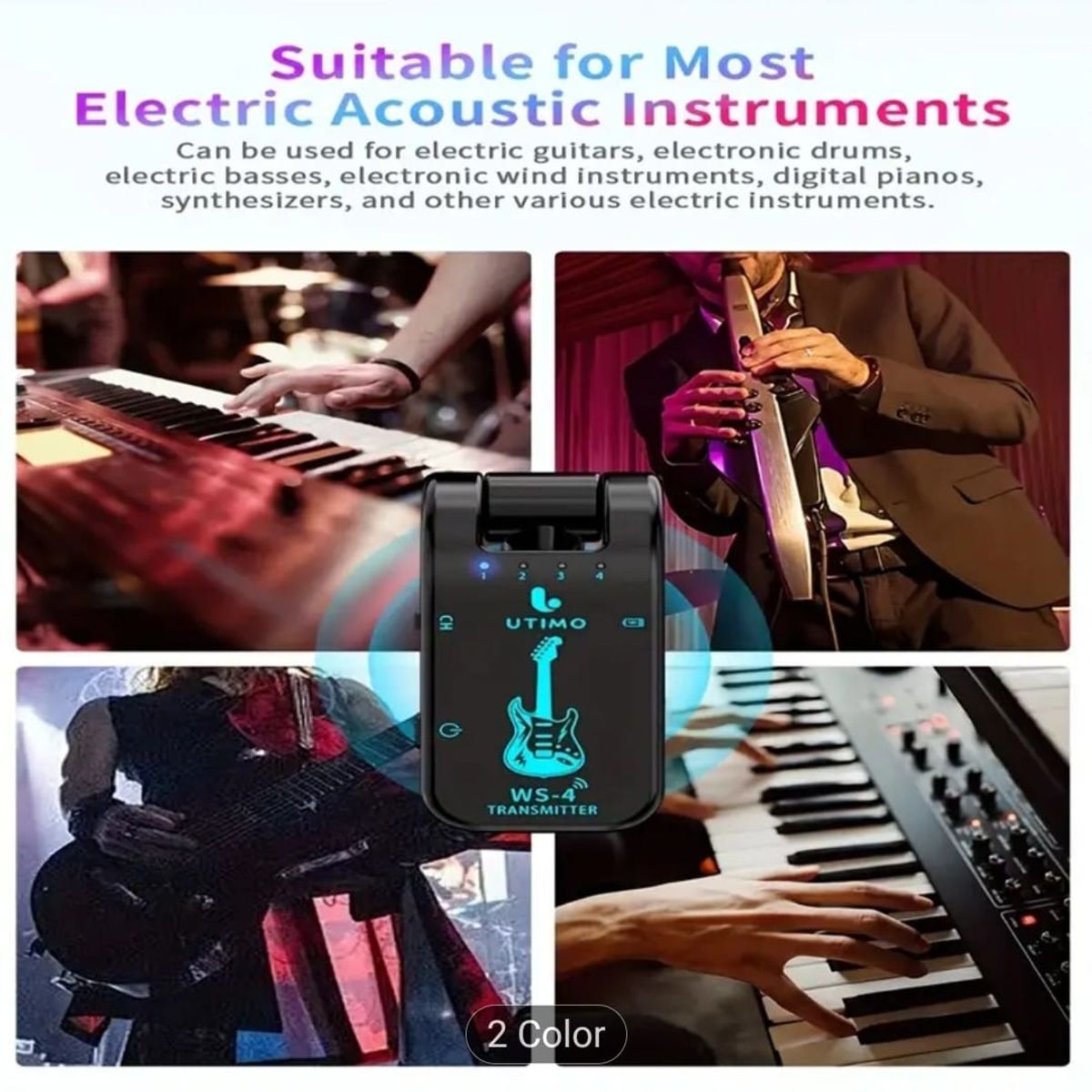 GENERICO - Sistema Inalámbrico para Guitarra o Bajo