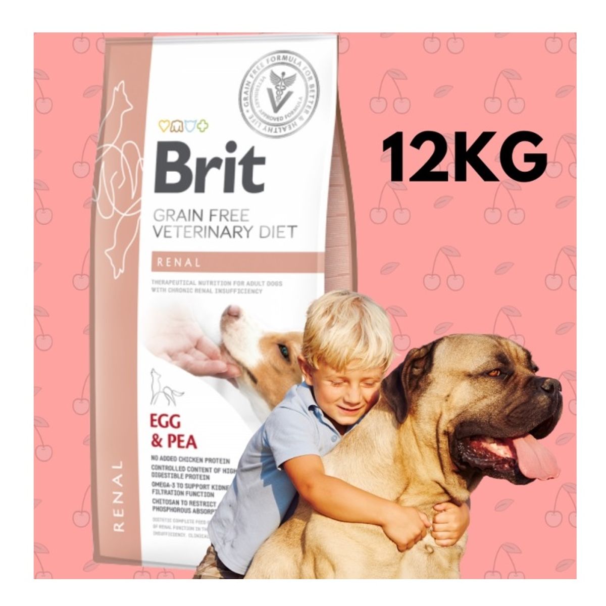 BRIT - BRIT VET DIET DOG RENAL 12 KG