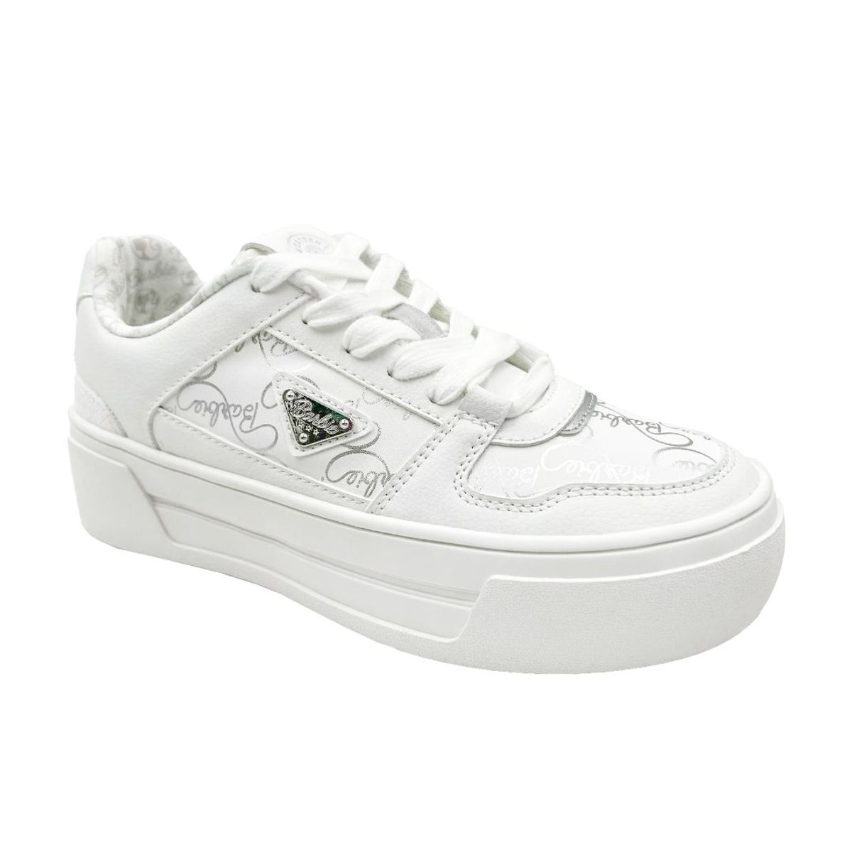 BARBIE - Zapatillas Mujer Barbie Casual Blanco