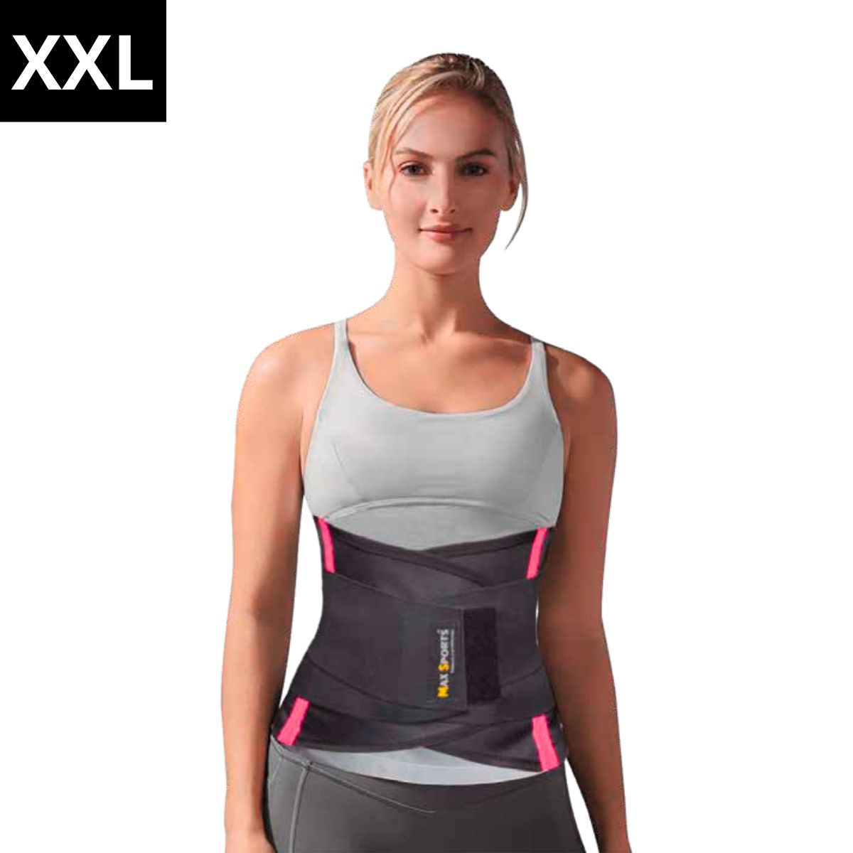 GENERICO - Faja Cintura de Avispa Negro XS  MAXSPORTS