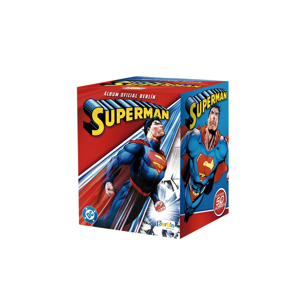 EDITORIAL BERLIN - ALBUM SUPERMAN, PAQUETON (50 SOBRES)