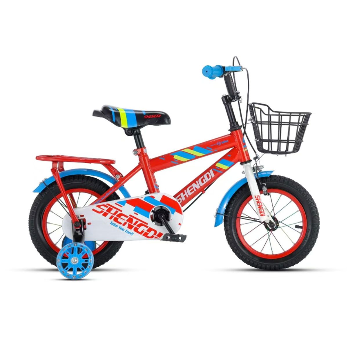 GENERICO - Bicicleta Para Niño Infantil Kids Aro 16 Rojo 7217
