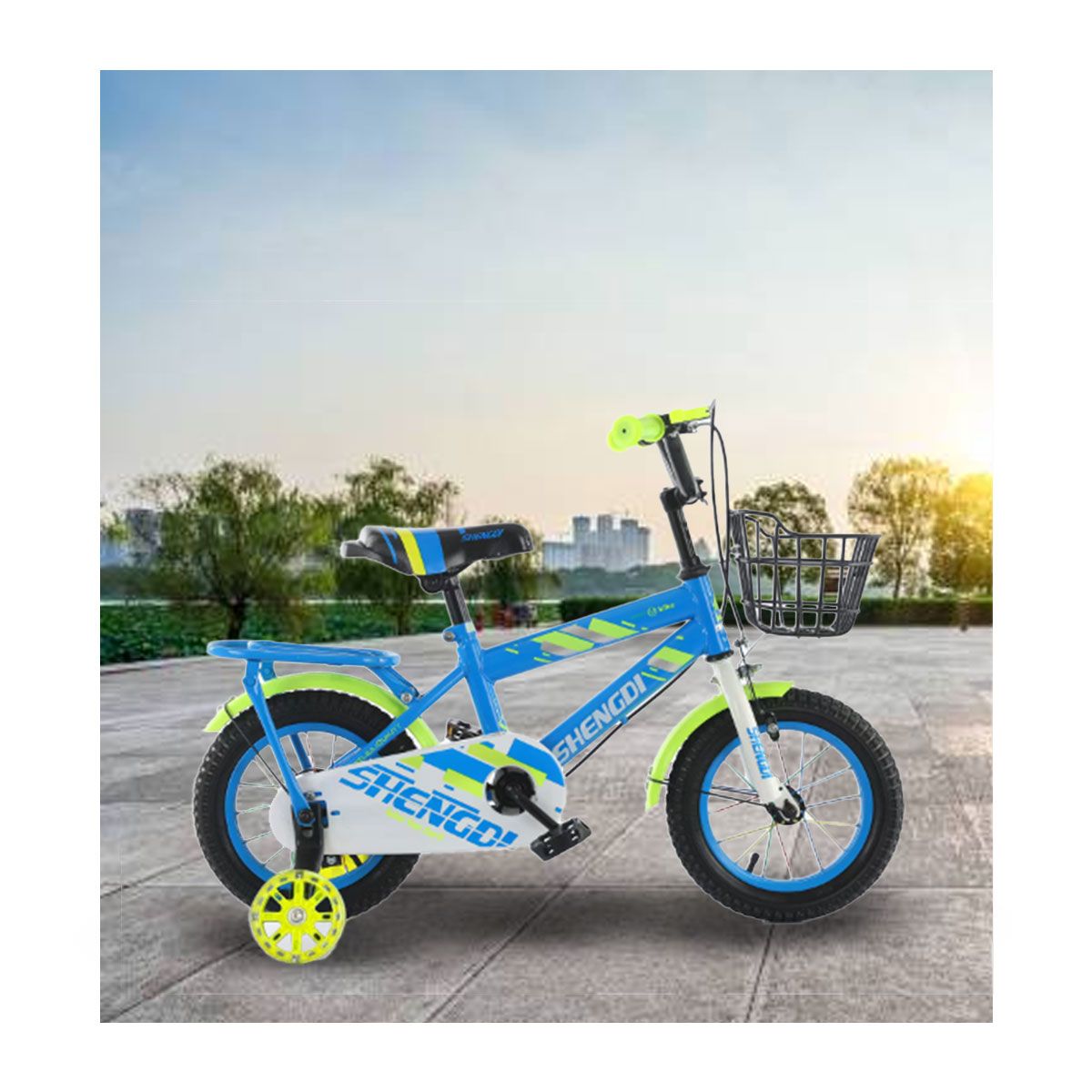 GENERICO - Bicicleta Para Niño Infantil Kids Aro 16 Azul 7217