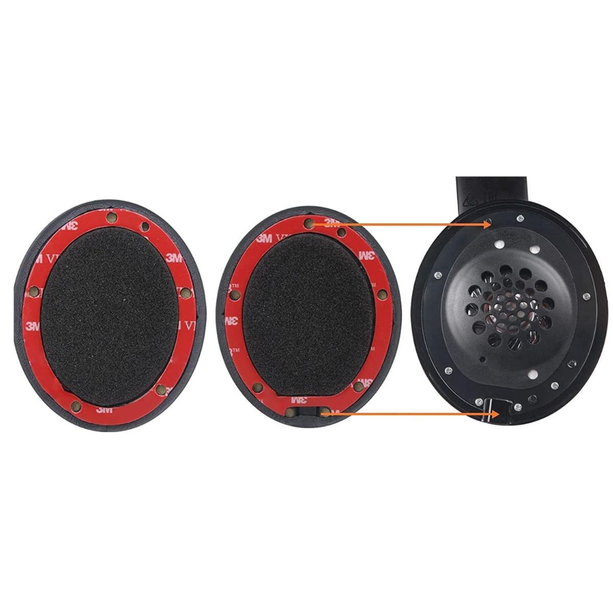 GENERICO - Almohadillas Para Audífonos Beats Studio 2.0 - 3.0 Gel