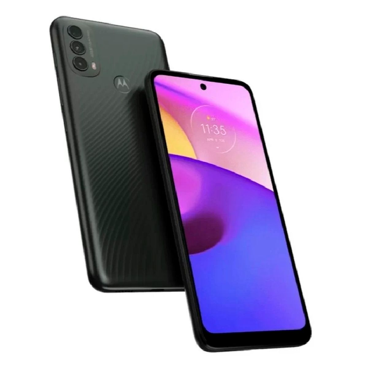 MOTOROLA - Celular Moto E40 64GB 4GB RAM Gris Acero