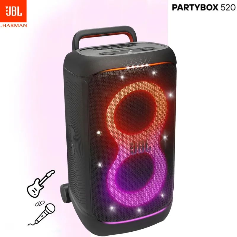 JBL - Parlante Bluetooth Jbl Partybox 520 400W IPX4 15Hrs