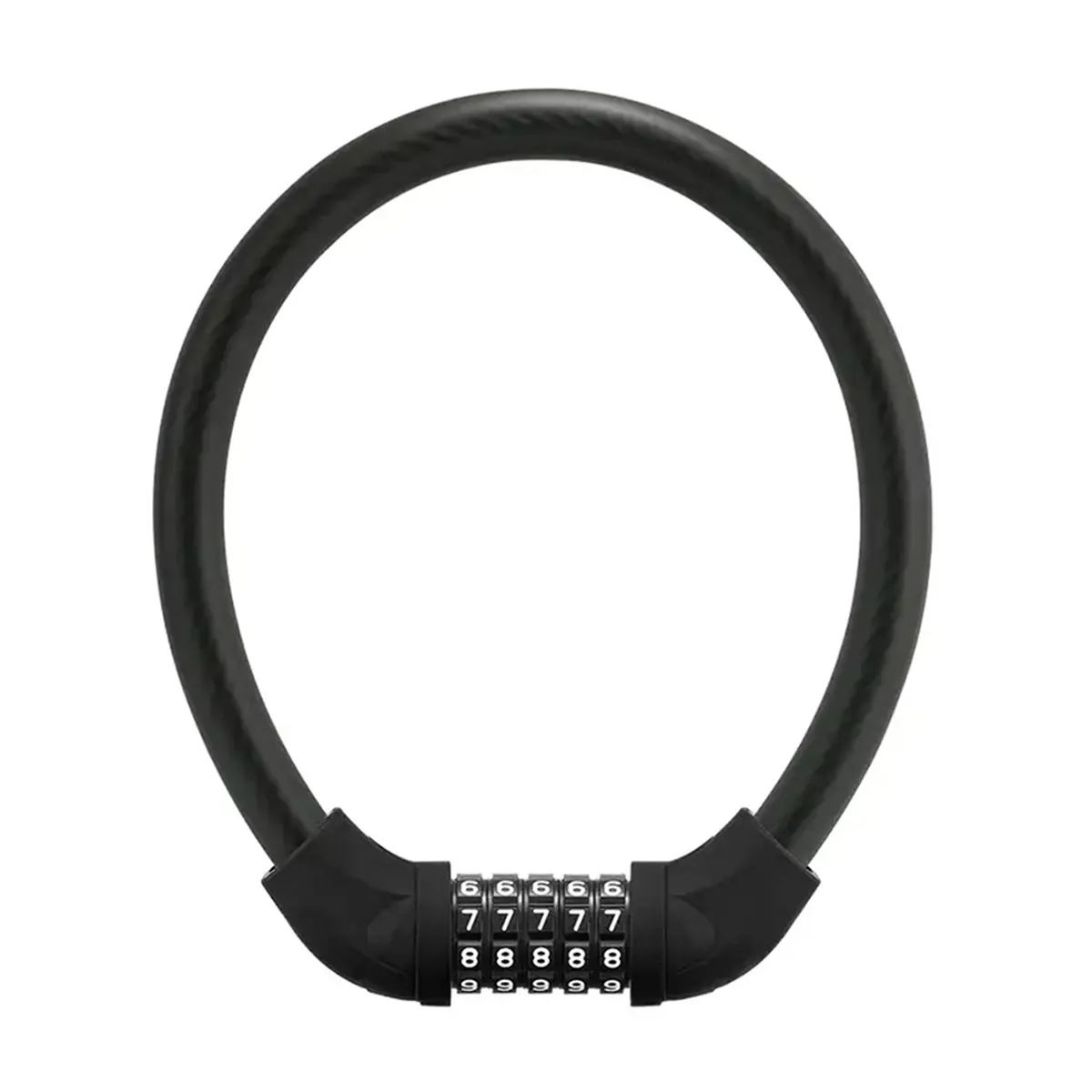 ROCKBROS - Candado Cadena de Seguridad Rockbros RKS570-BK Clave 45 cm