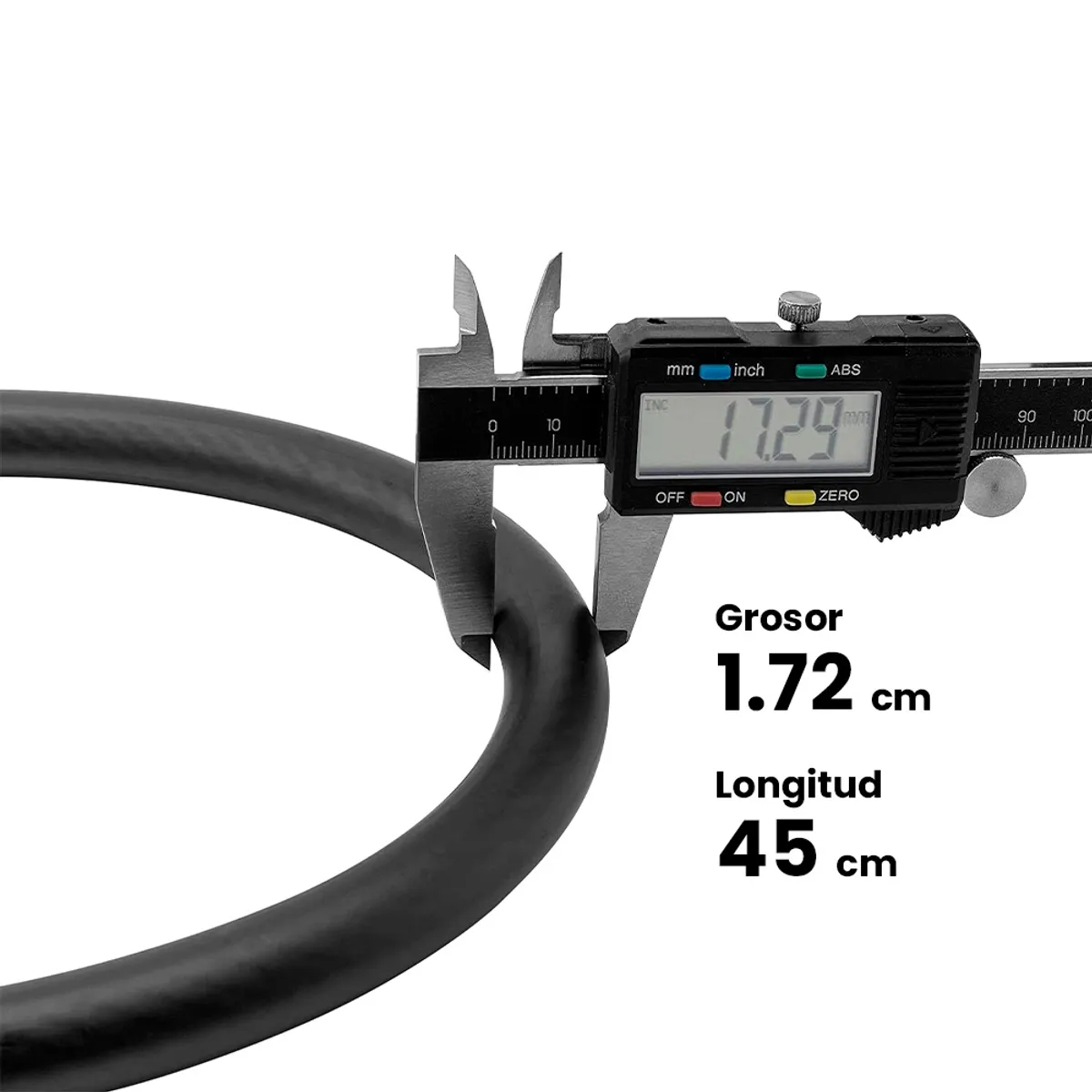 ROCKBROS - Candado Cadena de Seguridad Rockbros RKS570-BK Clave 45 cm