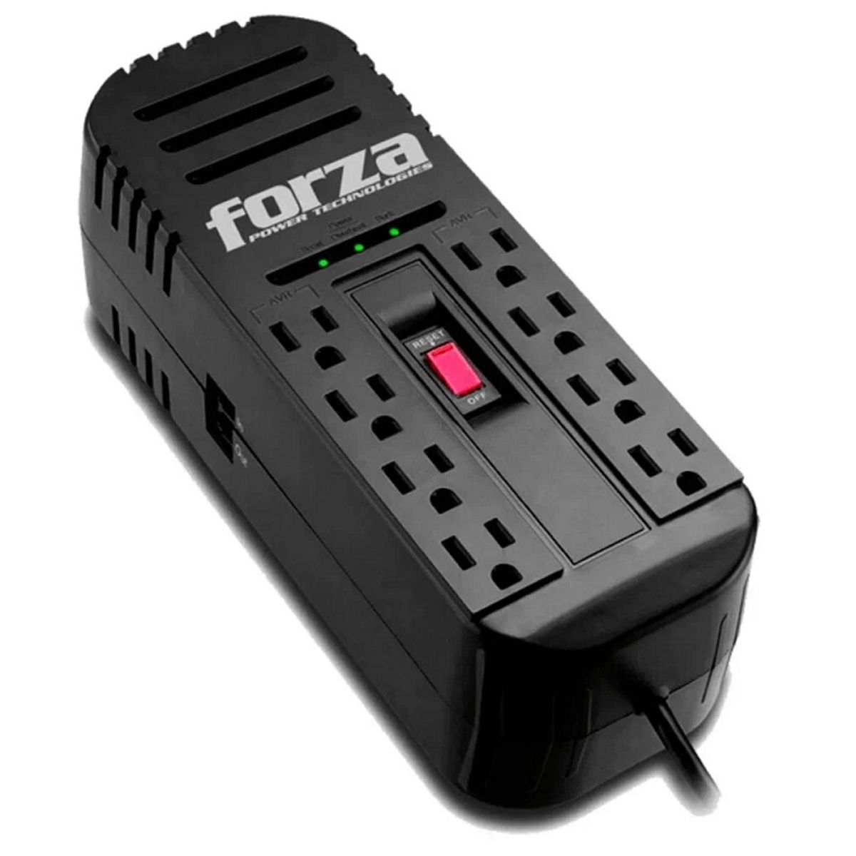 FORZA - ESTABILIZADOR FORZA 2200VA FVR-2202 8 OUT