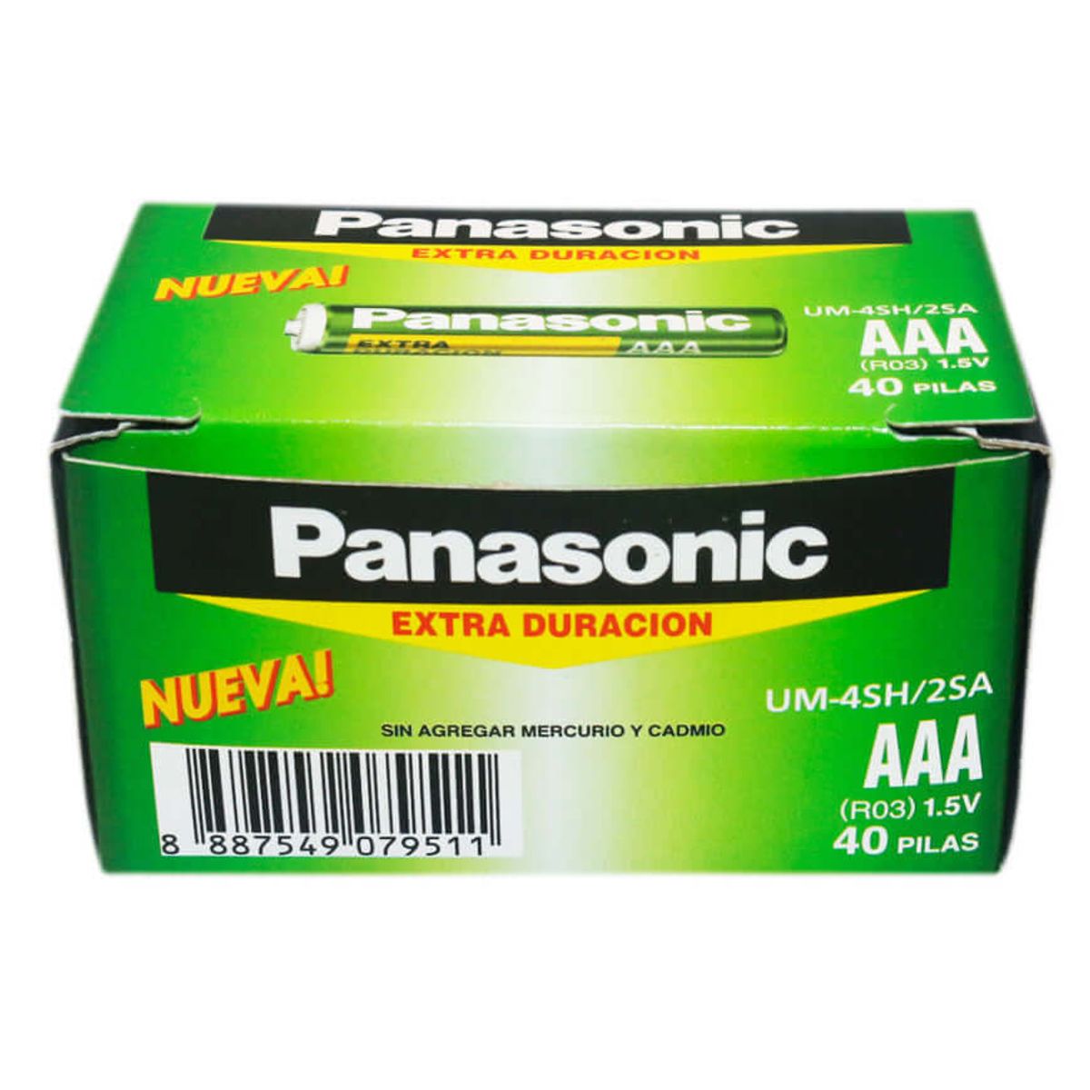 PANASONIC - Caja de pilas AAA Panasonic 40 Unidades